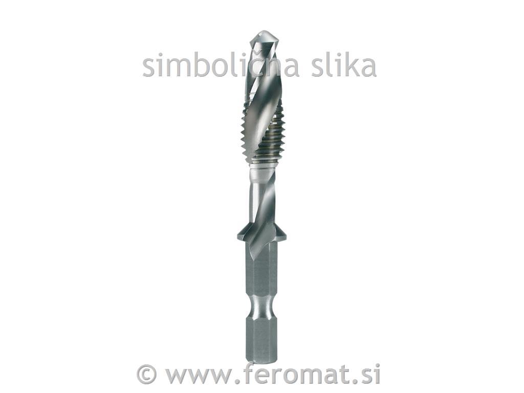 Sveder - Bit HSS M6x1.0 dolg