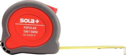 Meter z zavoro Popular SOLA 3m