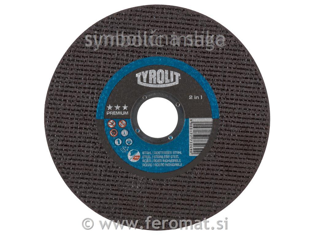 Plošča rezalna 115x1x22 A60 Premium