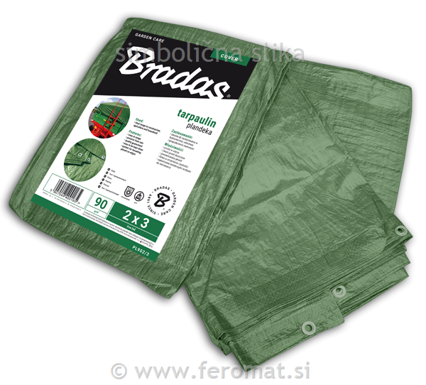 Zaščitna ponjava - cerada 4x5m 90g/m2