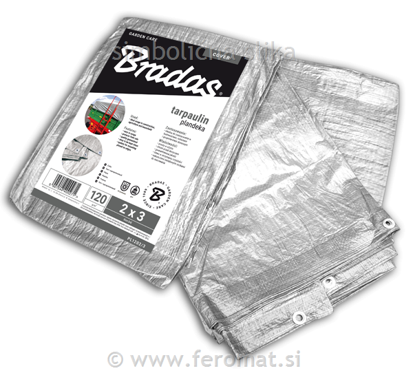 Zaščitna ponjava - cerada 8x12m 120g/m2