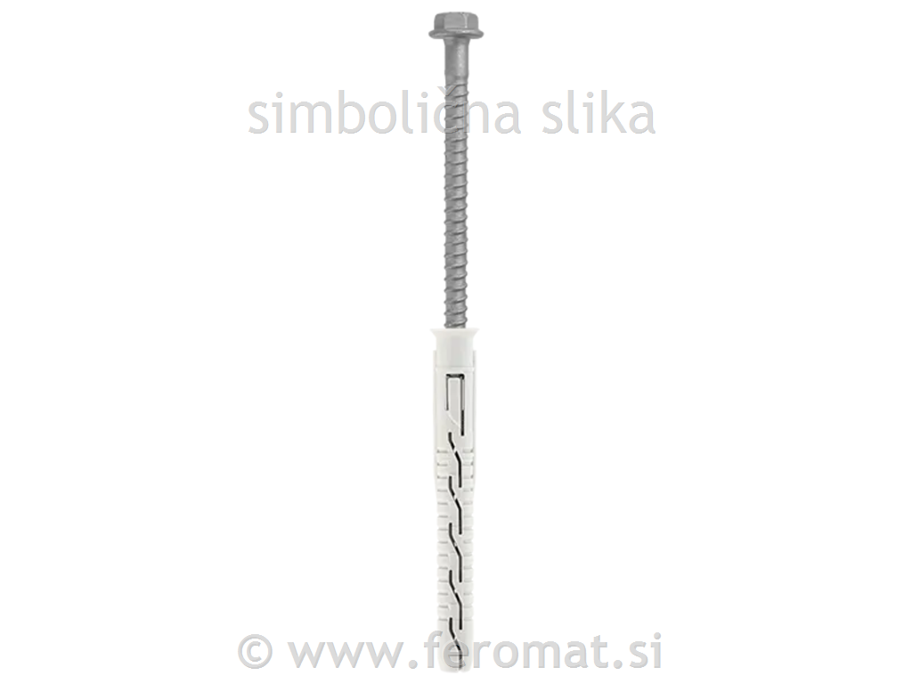 Vložek z vijakom, 6-roba glava, TX