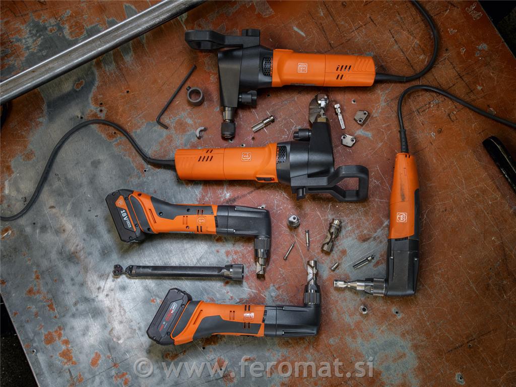 FEIN aku.mulatorski nibbler do 1.3 mm