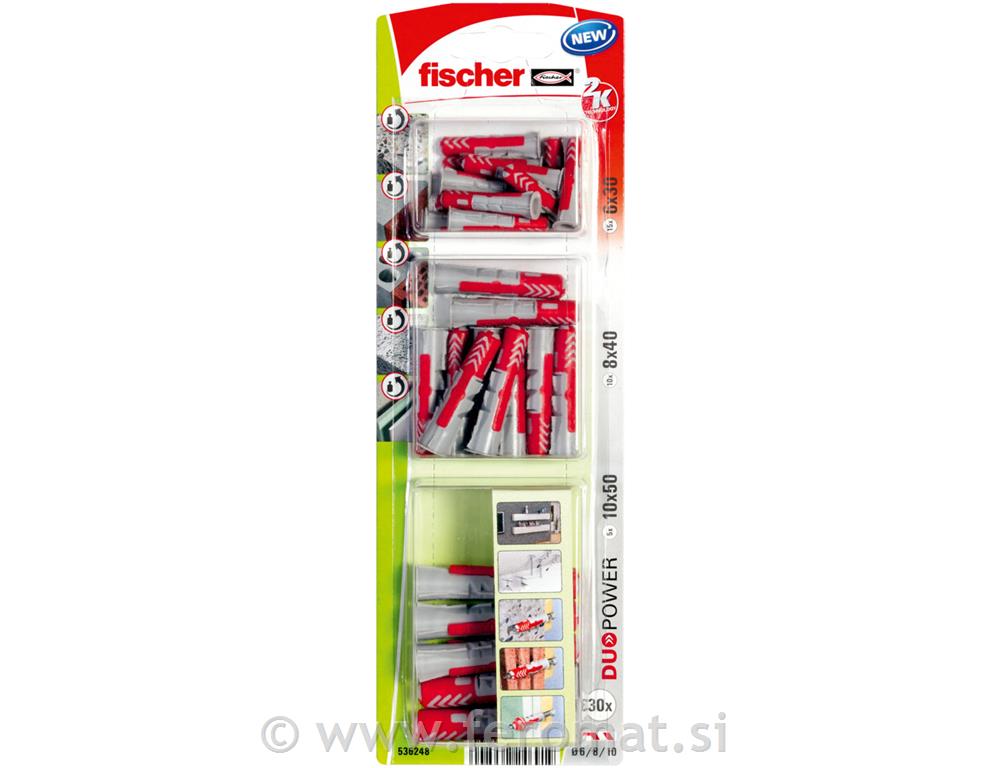 Fischer - Vložek Duopower 3 v 1