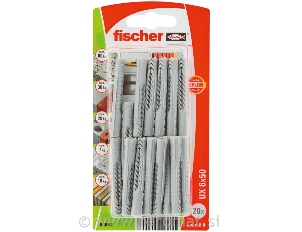 Fischer - Vložek UX